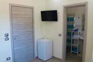 Koupelna v ubytování B&B Lizia