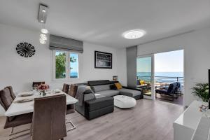 Posezení v ubytování Apartment Apricus