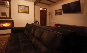 Posezení v ubytování La Villa del Pantano