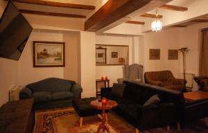 Posezení v ubytování La Villa del Pantano