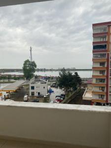 Das Gebäude in dem sich das Aparthotel befindet