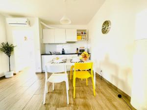 Kuchyň nebo kuchyňský kout v ubytování Anapartments