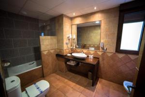 Koupelna v ubytování Hotel Casa Beletri