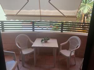 A balcony or terrace at Residence Massilor