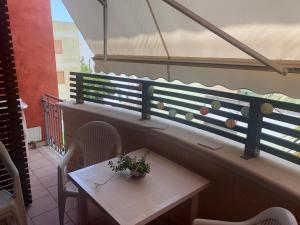 A balcony or terrace at Residence Massilor
