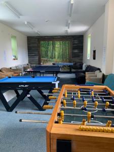 Herní místnost v ubytování Jersey Accommodation and Activity Centre