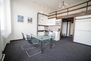 Η κουζίνα ή μικρή κουζίνα στο Apartment Kahoun