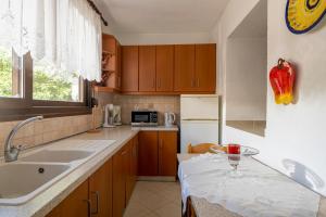 Kuchyň nebo kuchyňský kout v ubytování Thodoros apartment + 23 fotografií