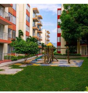 Herní místnost nebo prostor pro děti v ubytování Apartamento vacacional en Flandes tolima