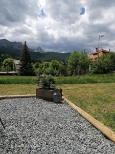Widok na góry z tego domu wakacyjnego