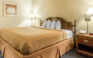 Quality Inn & Conference Centerにあるベッド