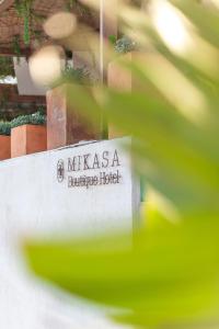 a sign that reads masias a bariatric hospital at Mikasa Ibiza Boutique Hotel ADULTS ONLY in Ibiza Town