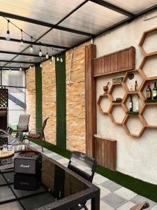 Posezení v ubytování Hotel Bagineti