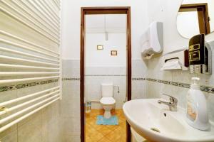 ห้องน้ำของ Penzion a restaurace Na Hvězdě