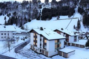 Apartment next to Titlis Station v zimě