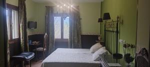 Cama o camas de una habitación en Hotel Rural Remanso
