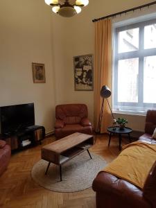 Et opholdsområde på Apartament Rynek Staromiejski