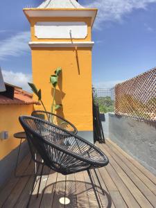 Balkón nebo terasa v ubytování Cozy Sintra