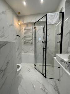 Kúpeľňa v ubytovaní Apartament Planeta Mielno 114 Premium