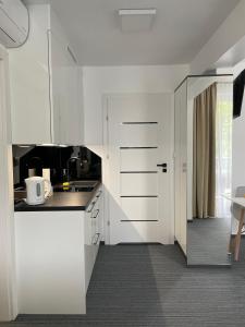 Kuchyňa alebo kuchynka v ubytovaní Apartament Planeta Mielno 114 Premium