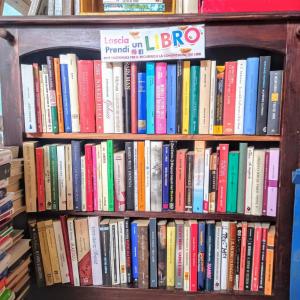 The library in the homestay