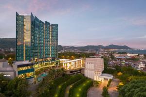 Bird's-eye view ng Novotel Lampung