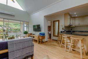 Kuchyň nebo kuchyňský kout v ubytování The Bridge 54