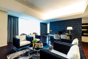 Posezení v ubytování Ixora Hotel Penang