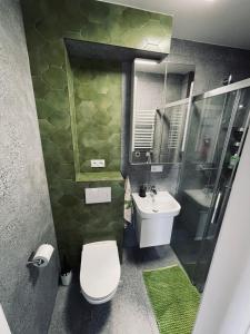 Domek u Danusi tesisinde bir banyo