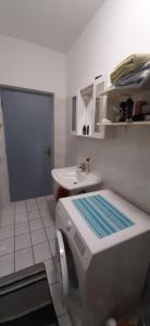 Koupelna v ubytování Apartment Pijer