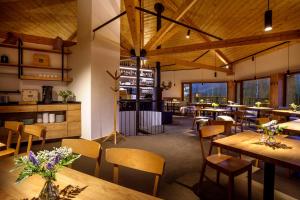 Restaurace v ubytování Ski & Spa hotel BELLEVUE