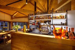 Nápoje v ubytování Ski & Spa hotel BELLEVUE