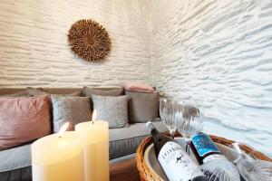 Posezení v ubytování Amarienitas Suites