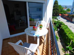 A balcony or terrace at GMID IMMO A226 Moli de Vent 1