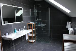 Kúpeľňa v ubytovaní Gästehaus Karl August
