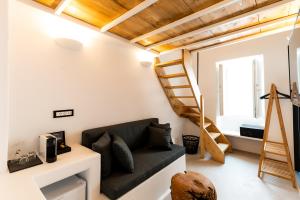 Posezení v ubytování Ryous Mykonos