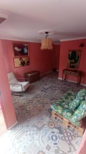 Casa Mamre的休息区