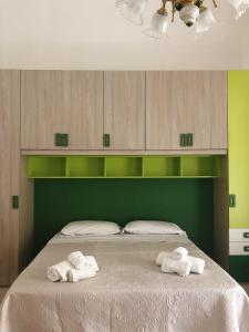 Ліжко або ліжка в номері Appartamento Gioberti