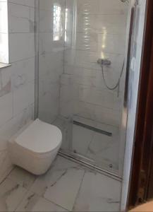 Um banheiro em Apartments Antonela with seavies