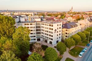 Výhľad na mesto Olomouc alebo výhľad na mesto priamo z hotela