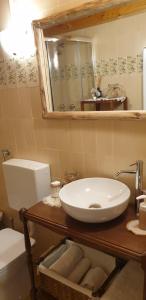 Kúpeľňa v ubytovaní Casa all’antica fontana