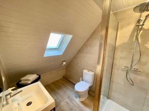 Koupelna v ubytování Domaine Bleger by Windmuehl