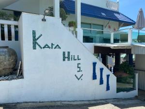 a white ramp with the words kaya hill resort on it at Hotel Kata Hill Sea View in Kata Beach