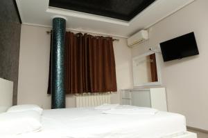 Postel nebo postele na pokoji v ubytování Hotel Autostrada (Highway)