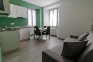 Kuchyň nebo kuchyňský kout v ubytování Residence Il Muretto