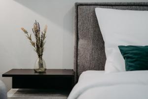 Posteľ alebo postele v izbe v ubytovaní St. Antoni Suite 7