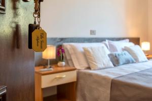 Letto o letti in una camera di Villa Grazia