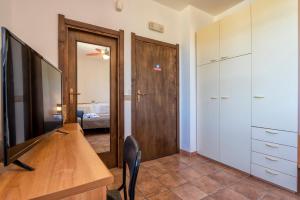 Letto o letti in una camera di Villa Grazia