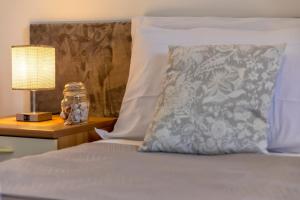 Letto o letti in una camera di Villa Grazia