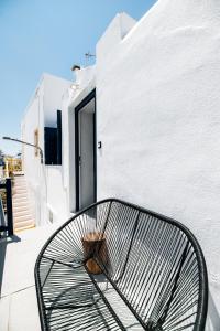 Balkón nebo terasa v ubytování Ryous Mykonos